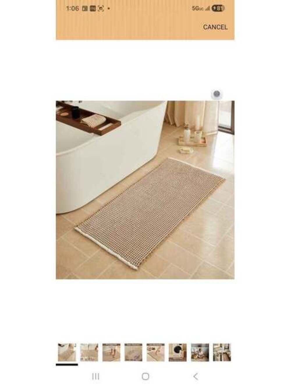 Large Non-Slip Bath Mat 24x40 – Bathroom Rug